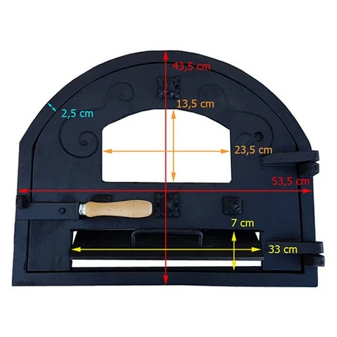 Porte Suprieure en Verre Moul - 920